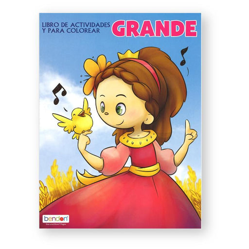 Libro De Activiades Y Colorear Grande 80Pag - Farmacias Arrocha