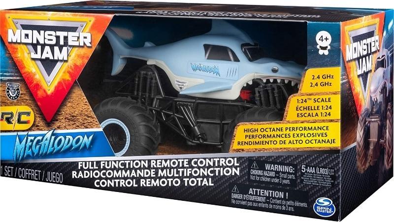 Monter Jam Megalodon R/C Escala 1:24 - Farmacias Arrocha