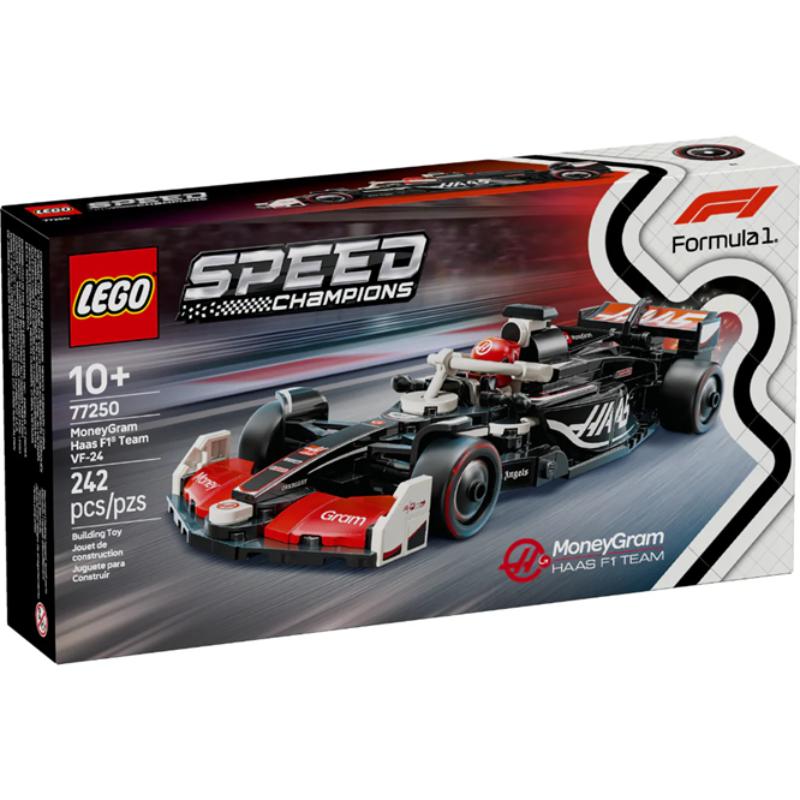 Lego Speed Champions Coche de Carreras Moneygram HAAS F1 Team VF - 24 - Farmacias Arrocha