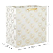 Hallmark Bolsa De Regalo Corazones Dorados 15" - Farmacias Arrocha