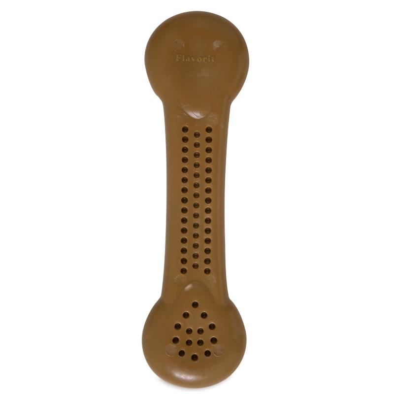Pet Qwerks Toys Hueso De Nylon Con Sabor A Mantequilla De Maní Large - Farmacias Arrocha