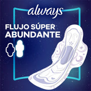 Toallas Femeninas, Always Seda - sec Nocturna 22 Unidades - Farmacias Arrocha