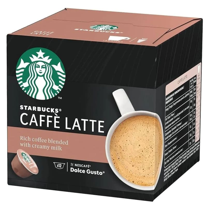 Starbucks Caffe Latte 12Cap - Farmacias Arrocha