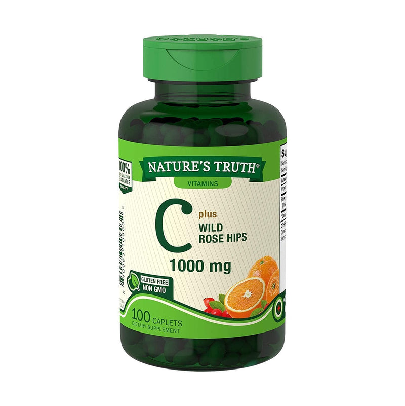Nature'S Truth Vitamina C 1000Mg + Rose Hips X 100 Cap. - Farmacias Arrocha