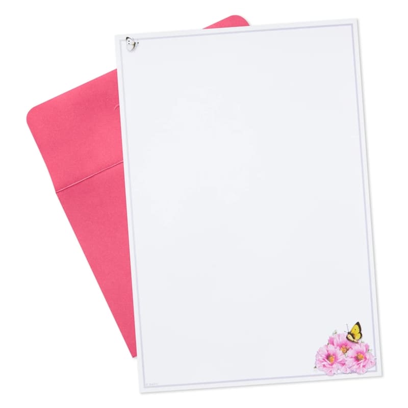 Hallmark Marjolein Bastin Juego De Papelería Flores Rosas 40 hojas - Farmacias Arrocha