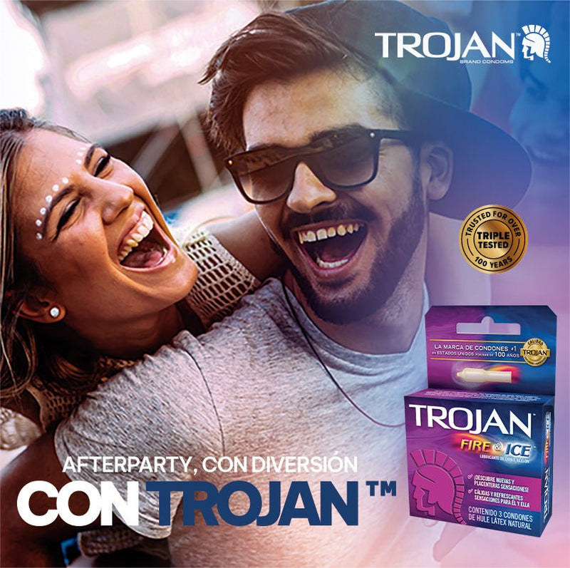 Trojan Fire & Ice - Farmacias Arrocha
