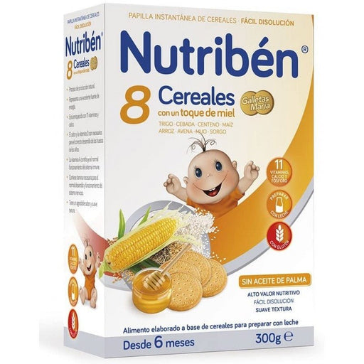 Nutriben 8 Cereales Miel Galleta Maria - Farmacias Arrocha