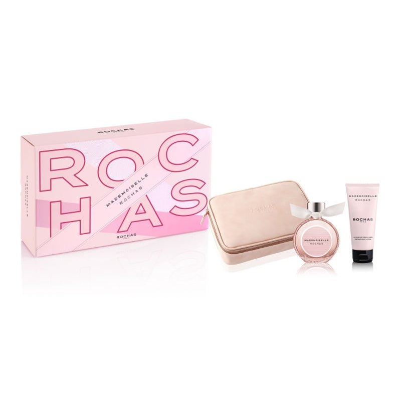 Rochas Estuche Mademoiselle Edp90 + Bl100 + Pouch S1 2022 - Farmacias Arrocha