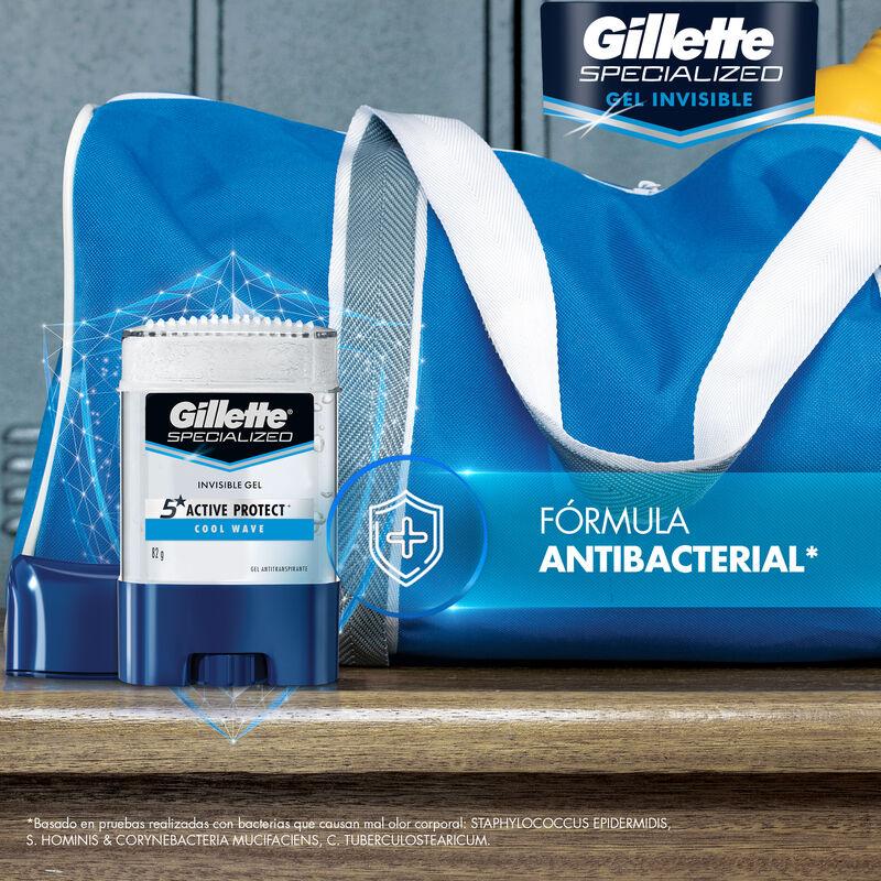 Gel Antitranspirante Gillette Specialized Cool Wave 82 g - Farmacias Arrocha