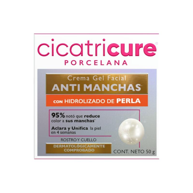 Cicatricure Porcelanaâ Crema Gel Fac 50G C6 - Farmacias Arrocha