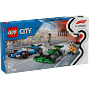Lego City Parrilla de F1 con coches de Carreras VCarb y Sauber - Farmacias Arrocha