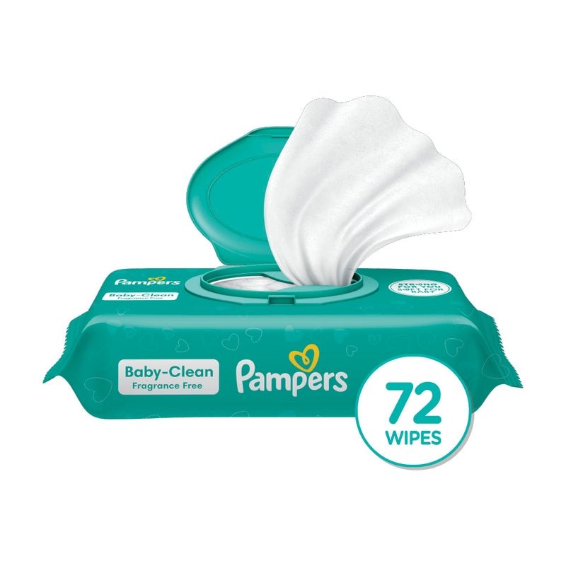 Toallitas húmedas Pampers Fragrance Free, 72 unidades - Farmacias Arrocha