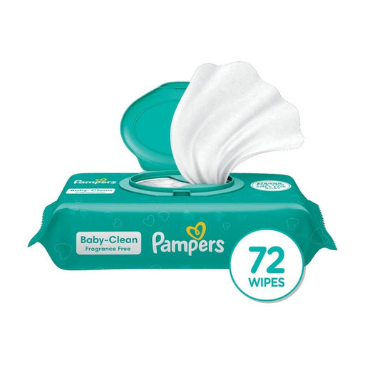 Toallitas húmedas Pampers Fragrance Free, 72 unidades - Farmacias Arrocha