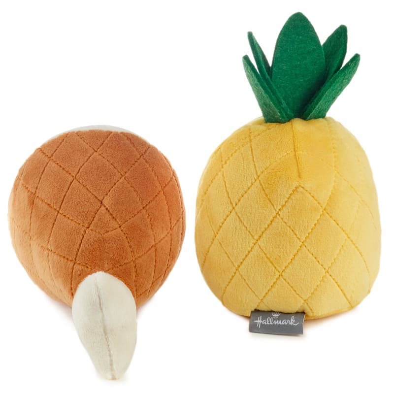 Hallmark Better Together Par de peluches magnéticos de jamón y piña, 7" - Farmacias Arrocha