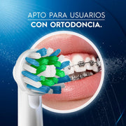 Cabezal Redondo de Repuesto para Cepillo Eléctrico, Oral - B Advanced Clean, 2 Unidades - Farmacias Arrocha