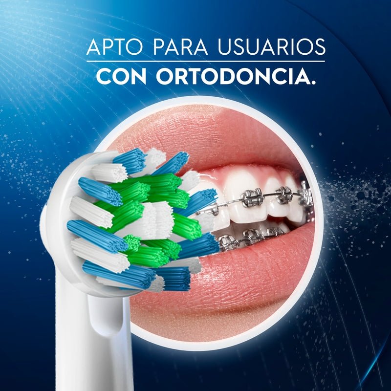 Cabezal Redondo de Repuesto para Cepillo Eléctrico, Oral - B Advanced Clean, 2 Unidades - Farmacias Arrocha