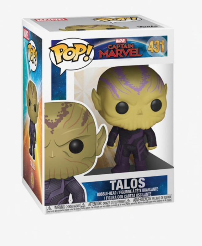 Funko Pop Marvel: Captain Marvel - Talos - Farmacias Arrocha