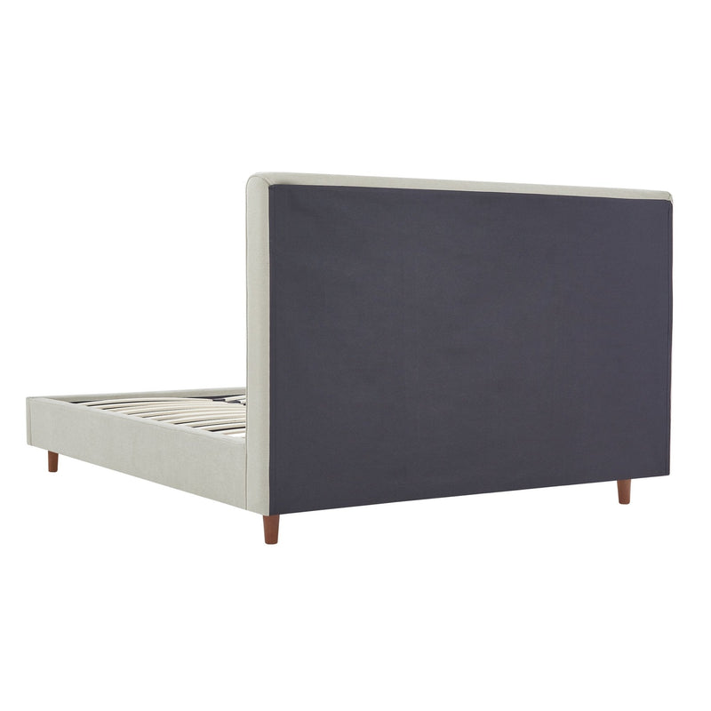 Cama con respaldar sólido Taupe - Farmacias Arrocha