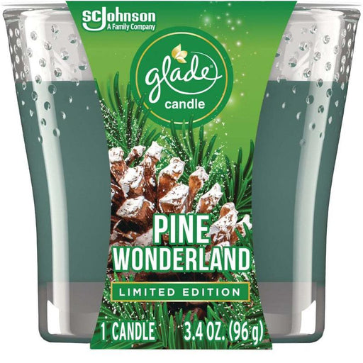 Glade Single Wick Candle 3 4Oz Pine - Farmacias Arrocha