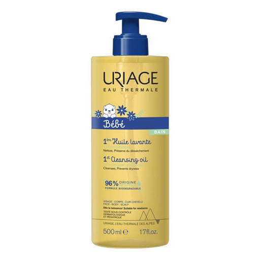 Uriage Bebe - Aceite Limpiador Calmante - Piel Atopica 500Ml - Farmacias Arrocha