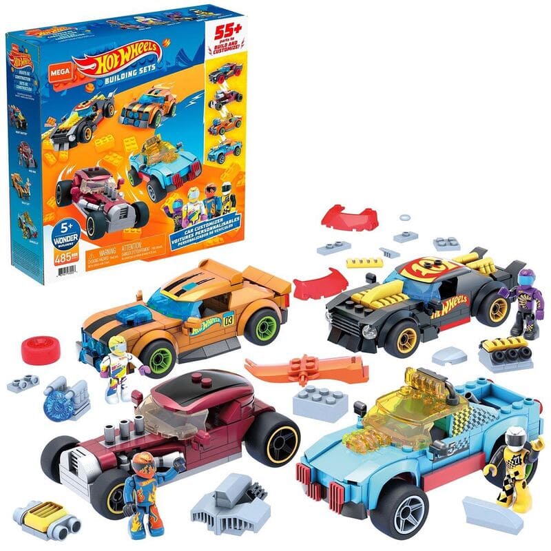 Mega Construx Hot Wheels Set Personalizador Vehículos - Farmacias Arrocha