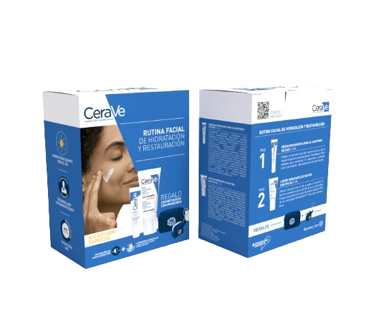 Cerave Kit Locion Hidratante de rostro + Reparadora de ojos + regalos - Farmacias Arrocha