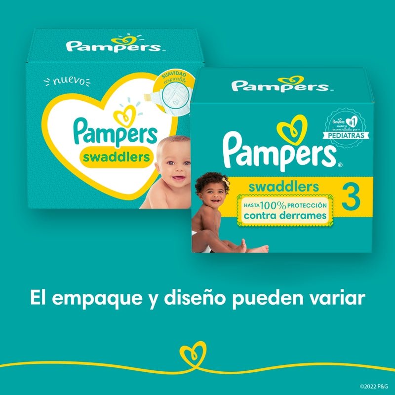 Pañales Pampers Swaddlers Talla 7, 44 unidades - Farmacias Arrocha