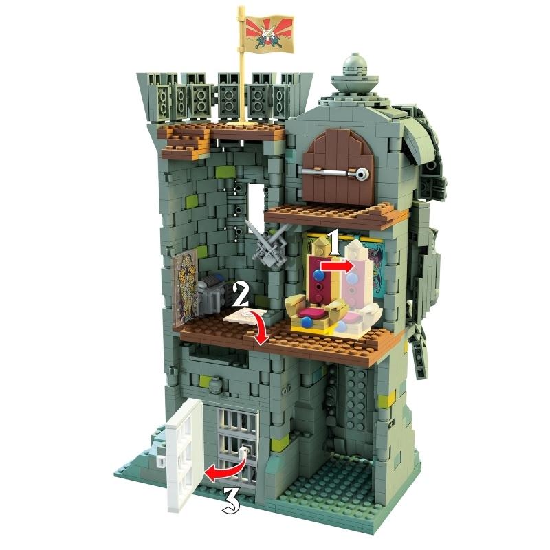 Mega Construx Master of the Universe Castillo de Grayskull - Farmacias Arrocha