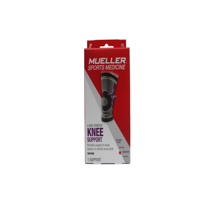 Mueller Sports Rodillera Elastica De 4 Vias (Sm/Xl) - Farmacias Arrocha
