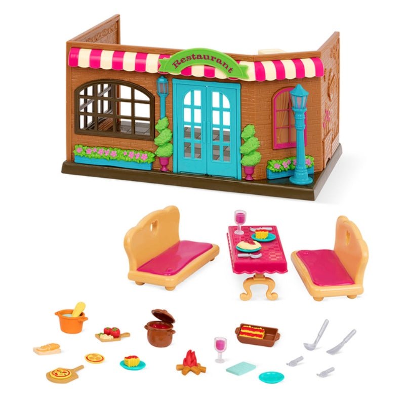 Lil Woodzeez Playset Restaurante - Farmacias Arrocha