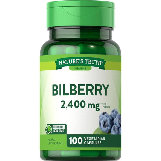 Nature'S Truth Bilberry 1200Mg Per 2 Serv(2400Mg)100Cap - Farmacias Arrocha
