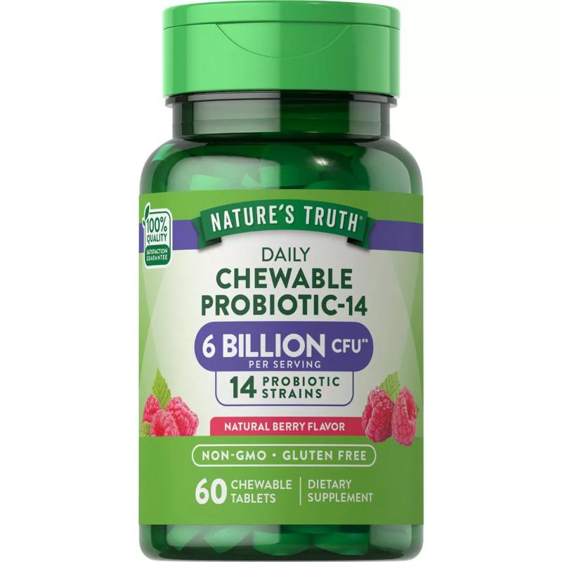 Nature'S Truth Chewable Probiotic 6 Bill - Farmacias Arrocha