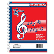 Corsario Libreta Espiral Musica Senc (40) B - Farmacias Arrocha