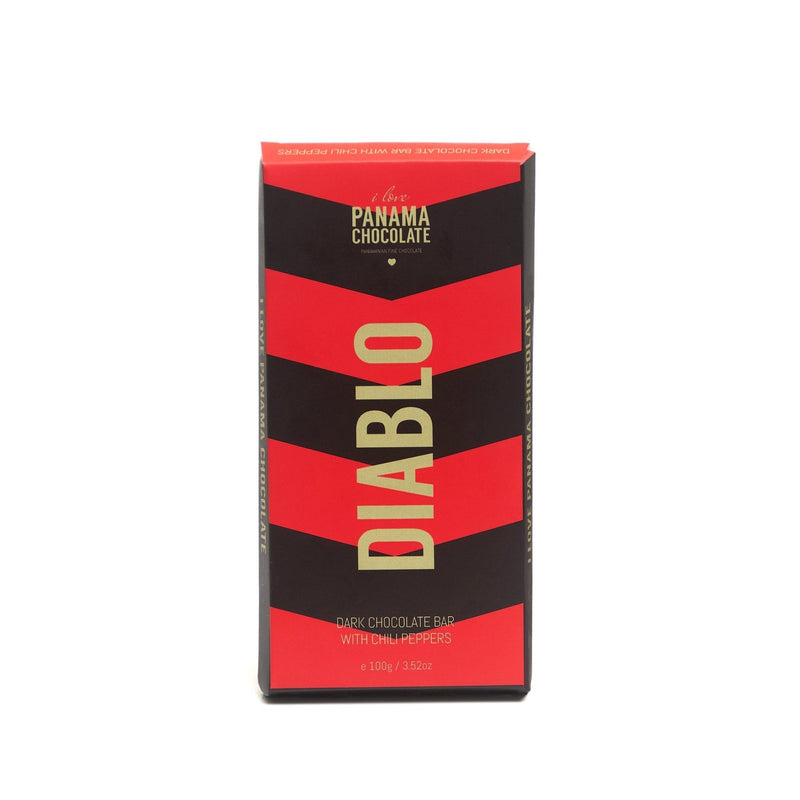 I Love Panama Chocolate DIABLO Chocolate Oscuro 70% Con Ají Chombo 100g - Farmacias Arrocha
