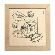 Fun Craft Cuadro De Madera Para Pintar Princesas - Farmacias Arrocha