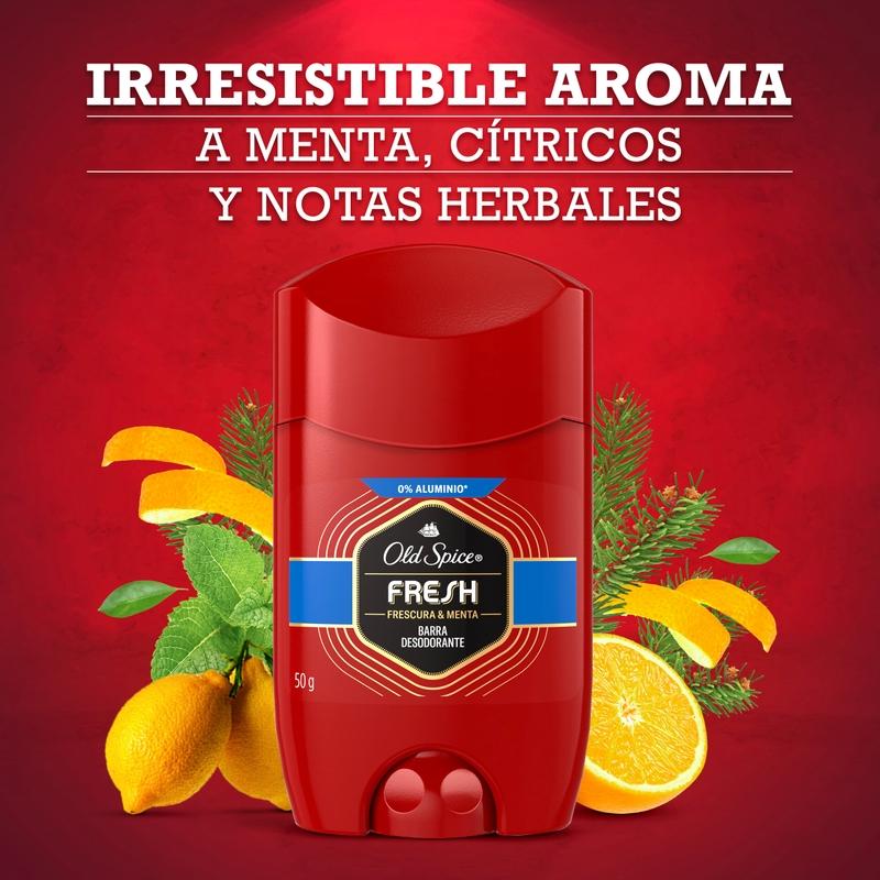 Barra Desodorante Old Spice Fresh 50 g - Farmacias Arrocha