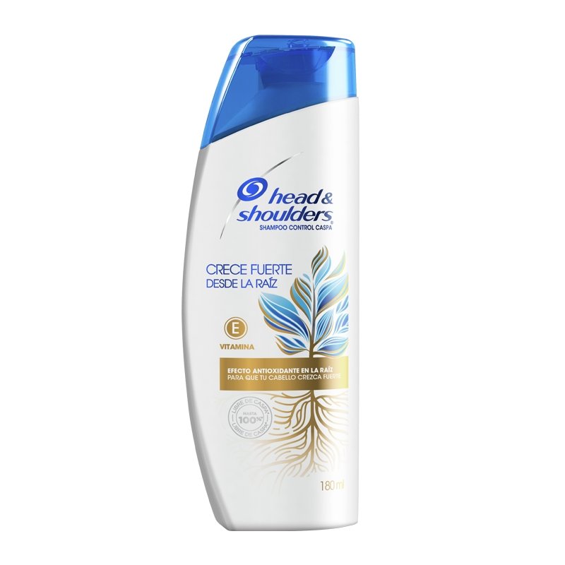 Head & Shoulders Shampoo Crece Fuerte Raíz 180Mlx12It - Farmacias Arrocha
