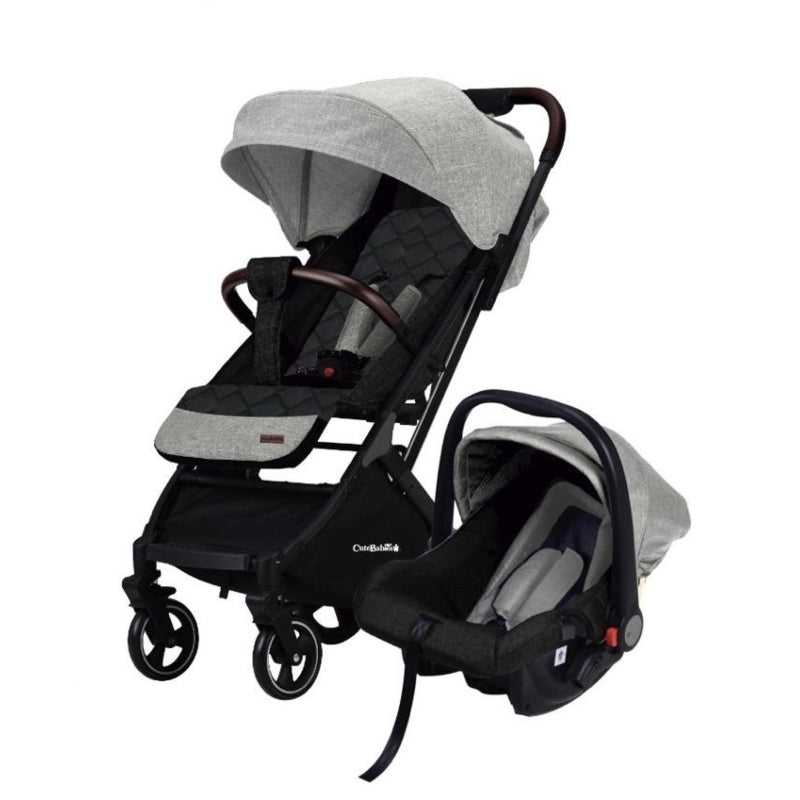 Cutie Babies Coche Travel Sstem Active 3 en 1 - Gris - Farmacias Arrocha