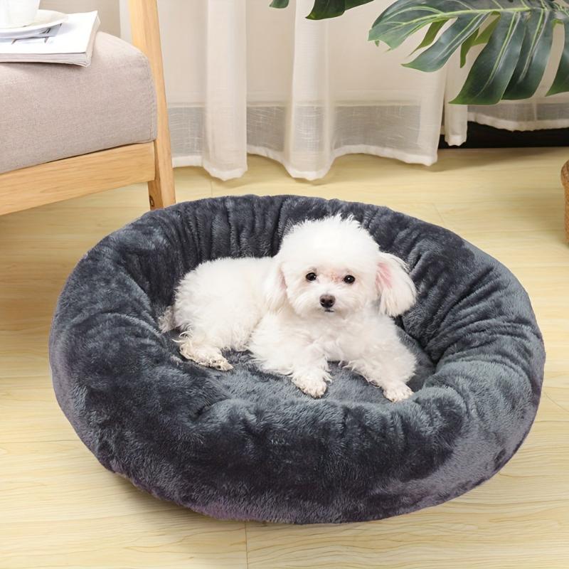 Cama Para Perro Redonda Gris - Farmacias Arrocha