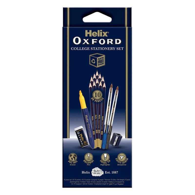 Helix Oxford Set De Útiles 15 Piezas - Farmacias Arrocha