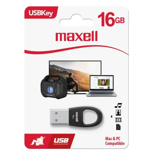 Maxell Usb Key 16Gb Black - Farmacias Arrocha