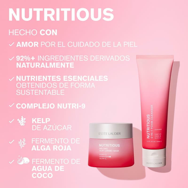 Estée Lauder Crema y Mascarilla Humectante Nutritious 50ml - Farmacias Arrocha