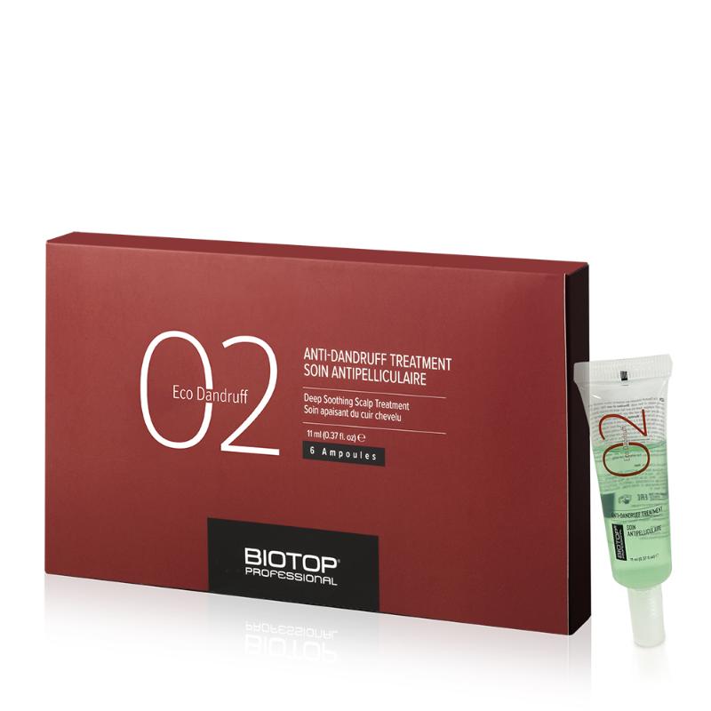 Biotop 02 Eco Dandruff Treatment Amp 6X11Ml - Farmacias Arrocha