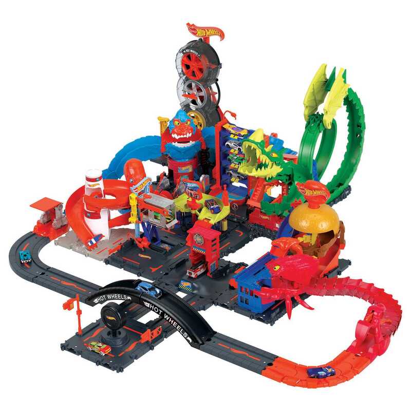Hot Wheels City Pista De Juguete Autolavado De La Ciudad - Farmacias Arrocha