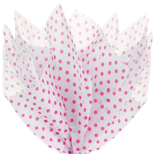 Hallmark Papel Tissue Puntos Rosa Intenso 4U - Farmacias Arrocha