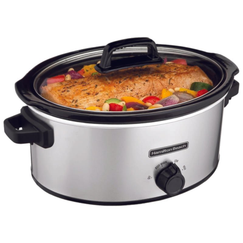 Hamilton Beach Olla de Cocción Lenta 6QT Gris - Farmacias Arrocha