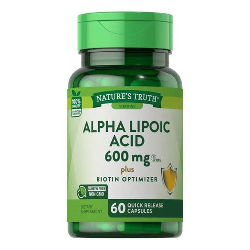 Nature'S Truth Alpha Lipoic 300 60 Caps - Farmacias Arrocha