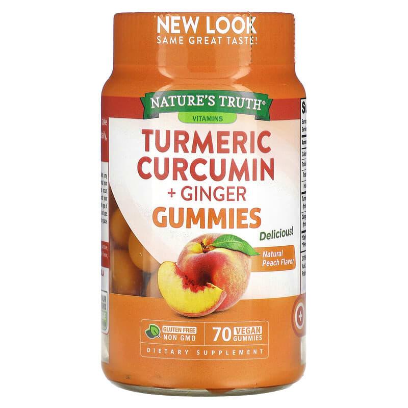 Nature'S Truth Turmeric Ginger 70 Gummie - Farmacias Arrocha