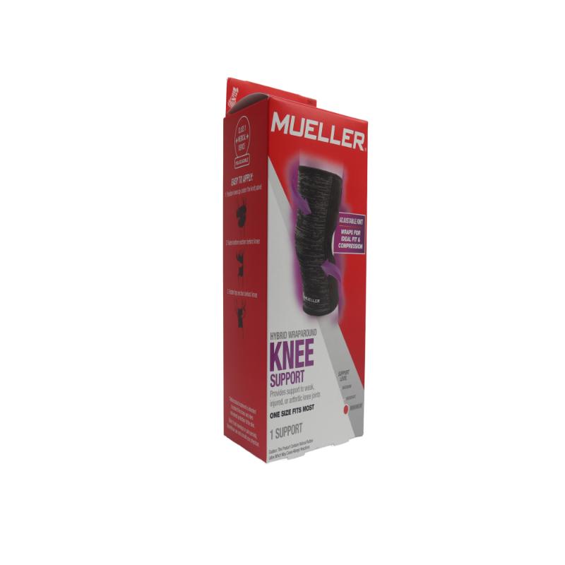 Mueller Sports Hybrid Wrap Knee Support Osfm - Farmacias Arrocha