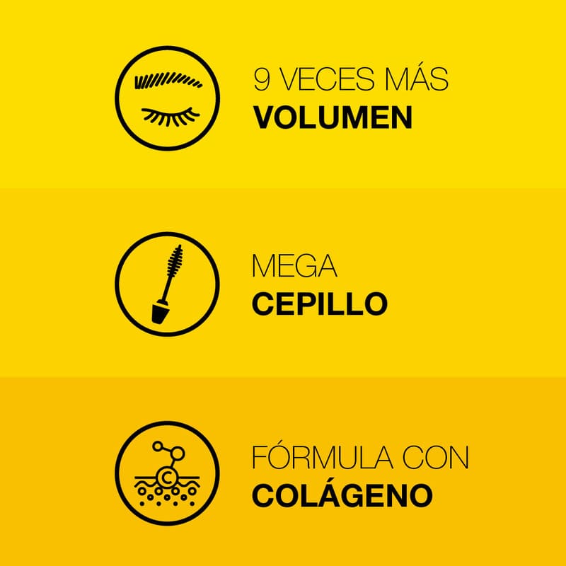 Mascara De Pestañas Maybelline Ny Colossal Volume Express A Prueba De Agua - Farmacias Arrocha